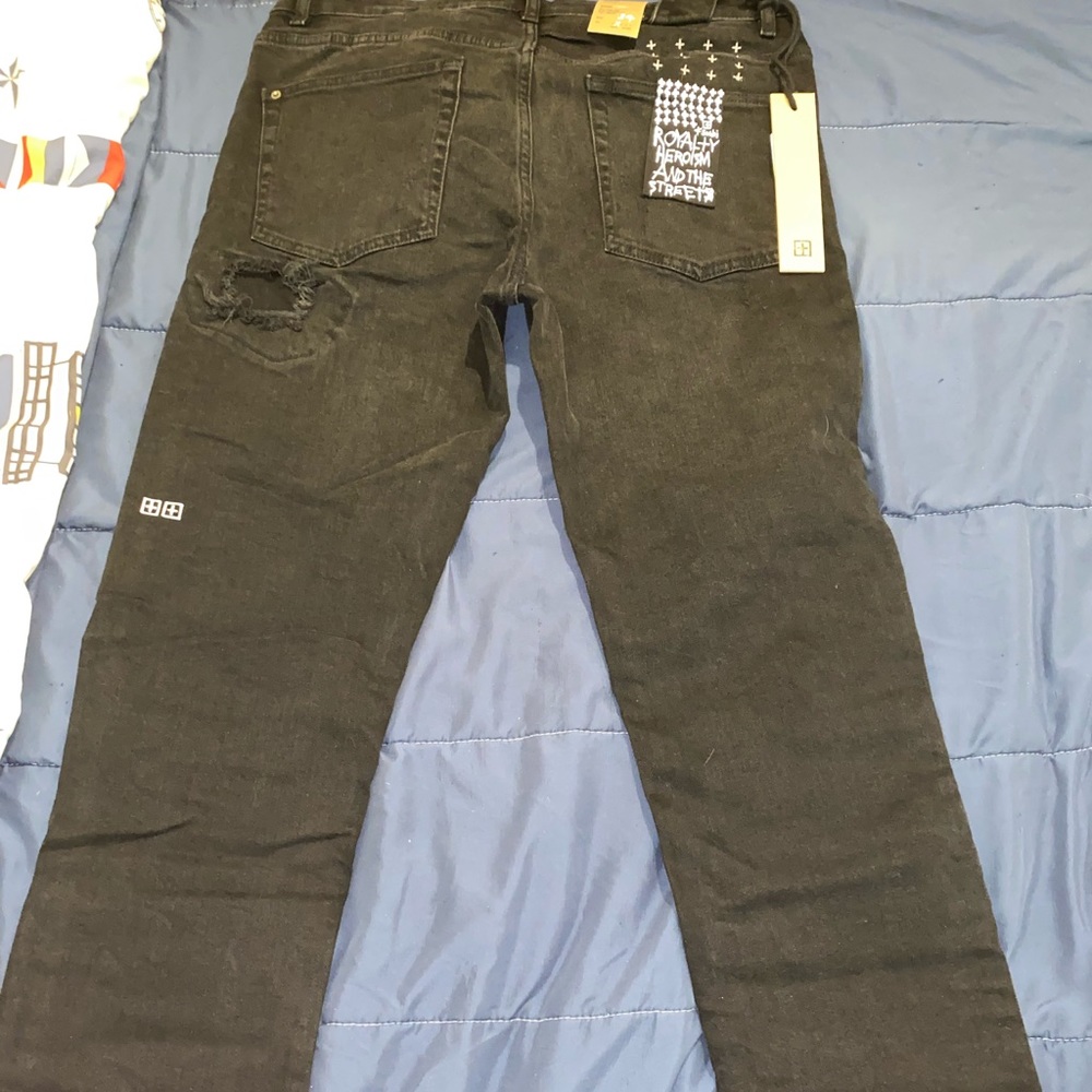 Ksubi Black Ripped Jeans